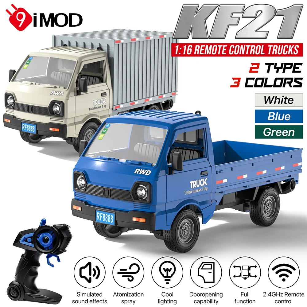 НОВЫЙ 9IMOD KF21 RC Грузовик Автомобиль 1:16 2.4G Дрифт Скалолазание Пикап 2WD Ван С распылением Светодиодные фонари Модель с дистанционным управлением Автомобиль Мальчик
НОВЫЙ 9IMOD KF21 RC Грузовик Автомобиль 1:16 2.4G Дрифт Скалолазание Пикап 2WD Ван С распылением Светодиодные фонари Модель с дистанционным управлением Автомобиль Мальчик