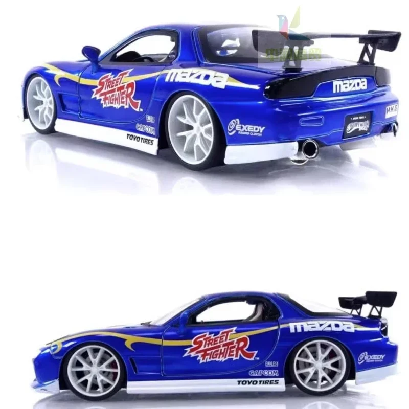 Металлическая модель автомобиля Jada 1:24 1993 Ma RX-7, высокодетализированная, из литого металла, для детей, коллекционная, подарок, J318
Металлическая модель автомобиля Jada 1:24 1993 Ma RX-7, высокодетализированная, из литого металла, для детей, коллекционная, подарок, J318