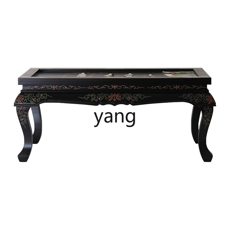 LH new Chinese jade inlay, tea table, dining table small household
LH new Chinese jade inlay, tea table, dining table small household
