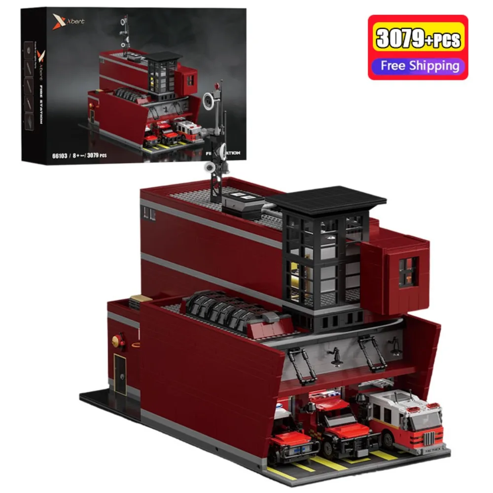 3079PCS Fire Rescue Station Building Blocks Fire Truck Ambulance City Police Car MOC Model Bricks Kids DIY Toy Holiday Gifts
3079PCS Fire Rescue Station Building Blocks Fire Truck Ambulance City Police Car MOC Model Bricks Kids DIY Toy Holiday Gifts