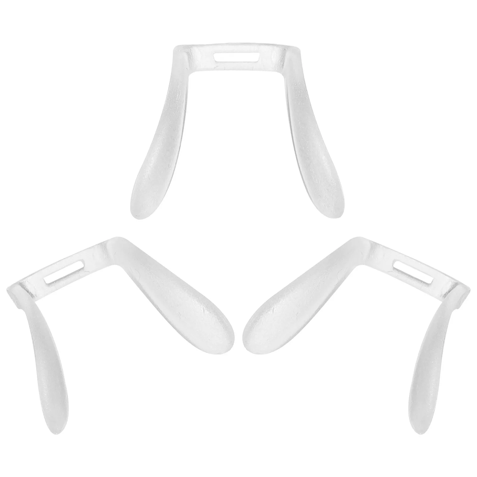 Набор из 3 сменных пластиковых накладок для носа для очков: комфортная посадка, нескользящие, для ремонта оправы
Набор из 3 сменных пластиковых накладок для носа для очков: комфортная посадка, нескользящие, для ремонта оправы