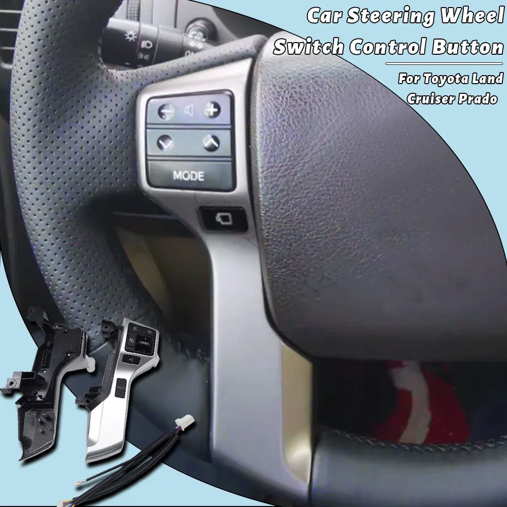Multifunction Steering Wheel Button Audio Volume Bluetooth-compatible Switch For Toyota Land Cruiser Prado 150 84250-60180 tools
Multifunction Steering Wheel Button Audio Volume Bluetooth-compatible Switch For Toyota Land Cruiser Prado 150 84250-60180 tools
