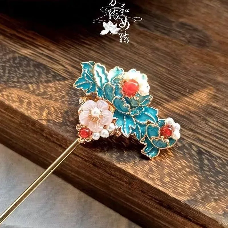 Заколка для волос в форме ракушки с перегородчатыми кисточками, древний китайский дизайн с обжаренной эмалью для женщин, Hanfu Qipao, металлическая прическа, аксессуар для волос
Заколка для волос в форме ракушки с перегородчатыми кисточками, древний китайский дизайн с обжаренной эмалью для женщин, Hanfu Qipao, металлическая прическа, аксессуар для волос