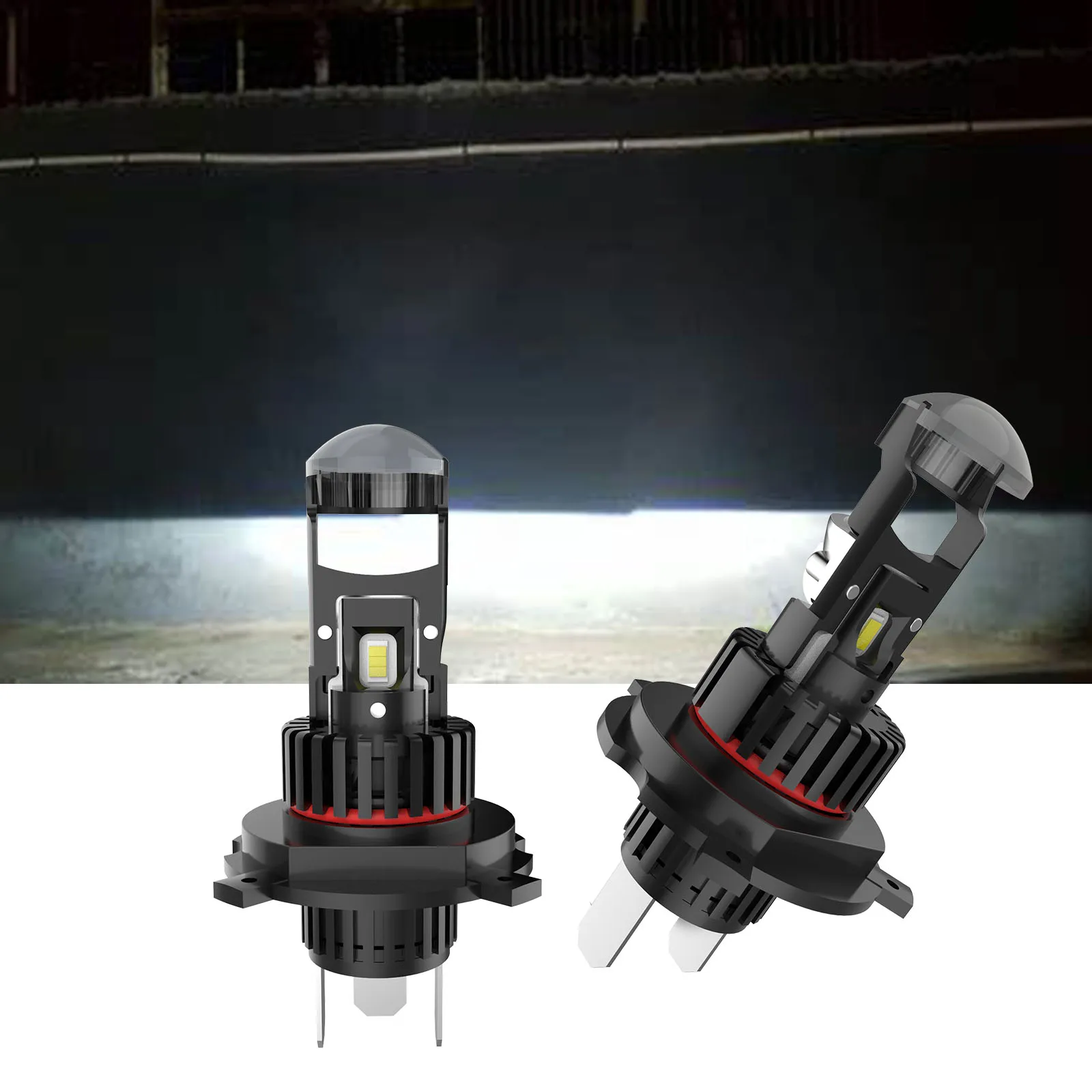 2X LHD H4 9003 Bi-LED Mini Projector Lens Headlight Kit Bulbs Hi/Lo 140W 14000LM
2X LHD H4 9003 Bi-LED Mini Projector Lens Headlight Kit Bulbs Hi/Lo 140W 14000LM
