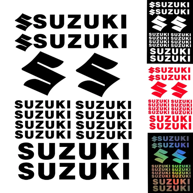 Декоративная наклейка для мотоцикла Suzuki с английским логотипом, водонепроницаемая светоотражающая наклейка, комплект наклеек на бак, эмблема для шлема, виниловый набор
Декоративная наклейка для мотоцикла Suzuki с английским логотипом, водонепроницаемая светоотражающая наклейка, комплект наклеек на бак, эмблема для шлема, виниловый набор