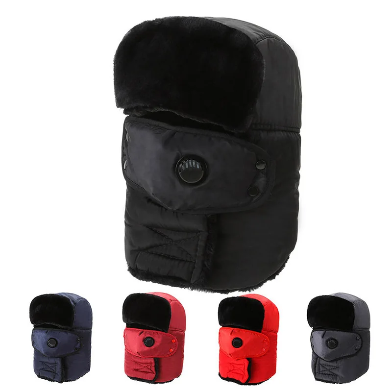 Fashion Adults Trapper Hat Aviator Ushanka Extreme Men Winter Fleece Cap Thick Warm Mask Ear Protecters Outdoor Cycling 8M94
Fashion Adults Trapper Hat Aviator Ushanka Extreme Men Winter Fleece Cap Thick Warm Mask Ear Protecters Outdoor Cycling 8M94