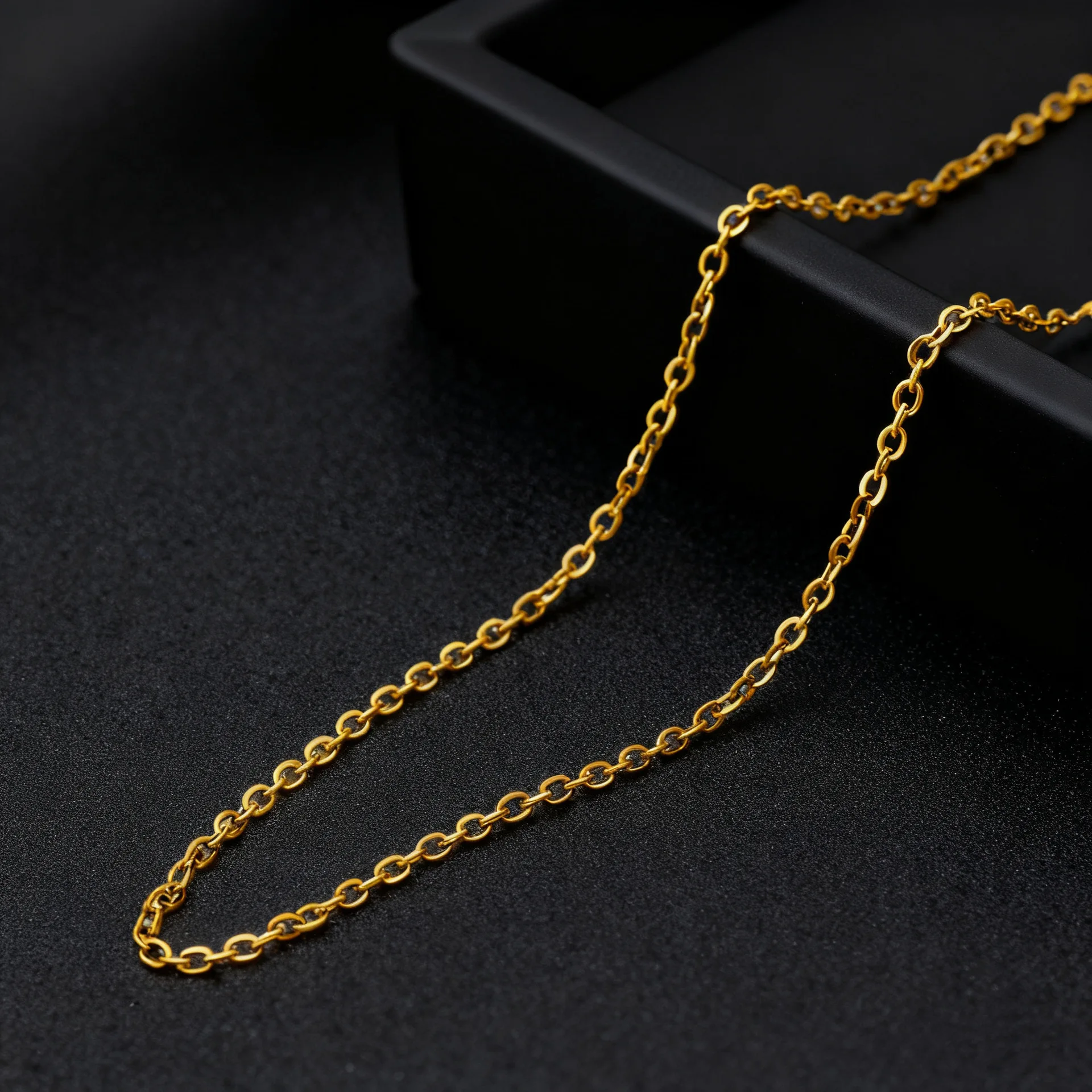 Luxury 24K 9999 Pure Gold real gold Women's Minimalist Necklace Women's All-Match O-Chain Clavicle Chain
Luxury 24K 9999 Pure Gold real gold Women's Minimalist Necklace Women's All-Match O-Chain Clavicle Chain