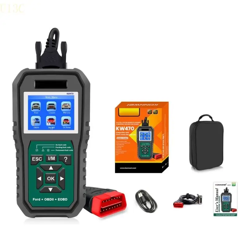 U13C OBD2 Scanner Auto Diagnostic Scanner Detector Многофункциональный инструмент сканирования транспортных средств
U13C OBD2 Scanner Auto Diagnostic Scanner Detector Многофункциональный инструмент сканирования транспортных средств