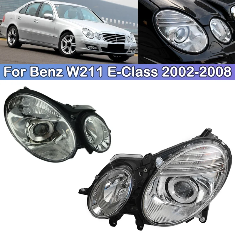 DECHO Halogen Headlight For Mercedes Benz W211 E-Class E200 E230 2002-2008 Front bumper headlight headlamp head light head lamp
DECHO Halogen Headlight For Mercedes Benz W211 E-Class E200 E230 2002-2008 Front bumper headlight headlamp head light head lamp
