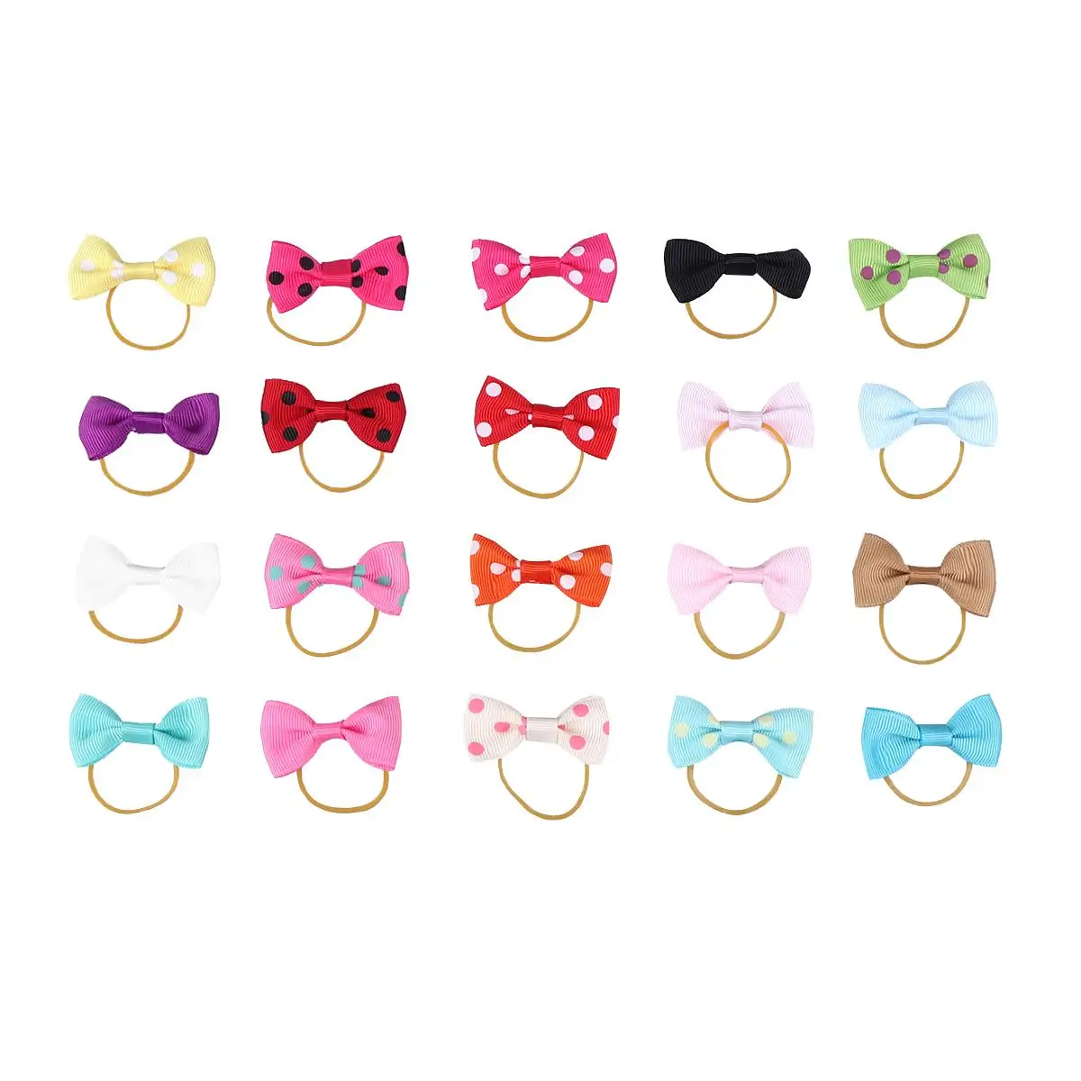 20PCS Dog Bowknot Hair Rope Elastic Pet Hair Band Puppy Hair Tie Bow Hair Ring Headwear (Random Color)
20PCS Dog Bowknot Hair Rope Elastic Pet Hair Band Puppy Hair Tie Bow Hair Ring Headwear (Random Color)
