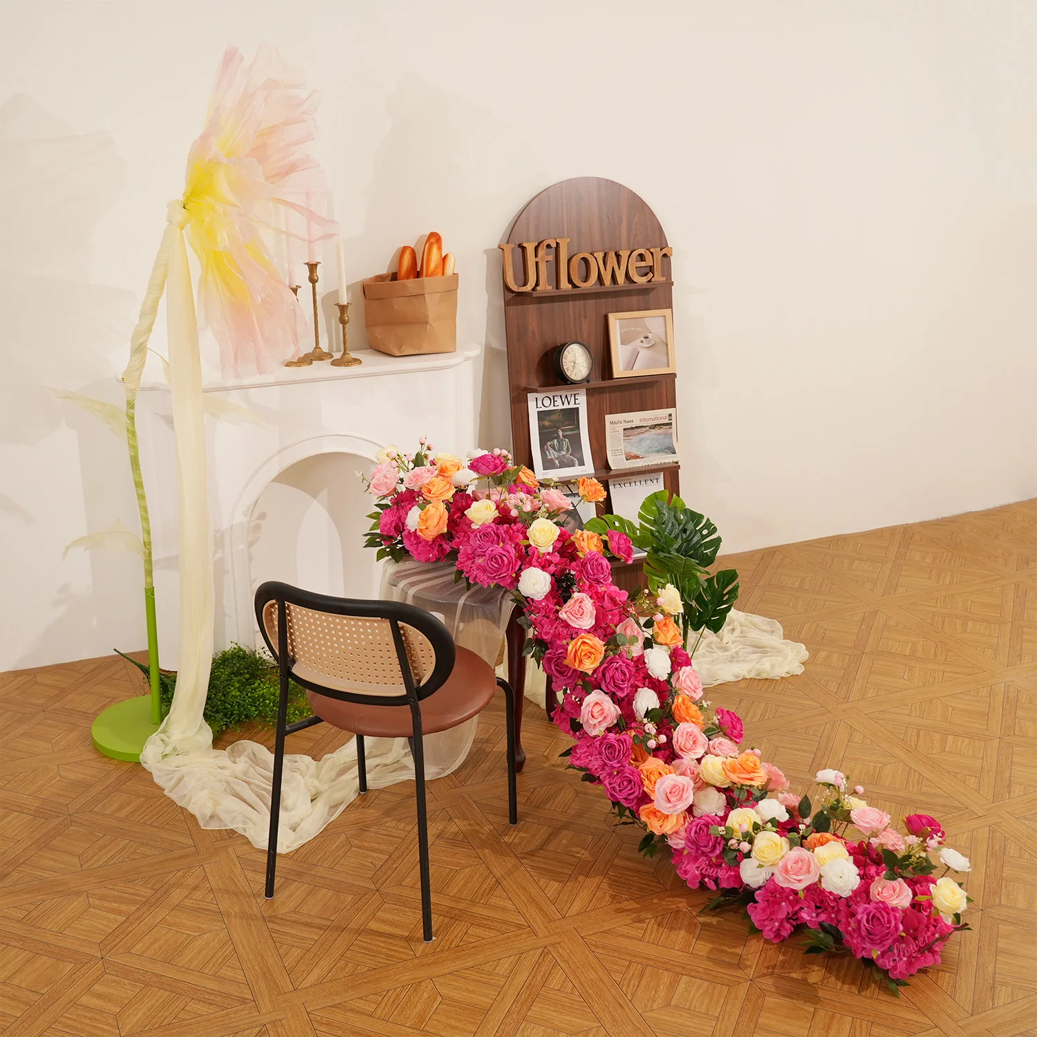 Romantic 200cm Artificial Flower Row for Wedding Decor Party Floral Arrangement Floor Flowers Table Centerpiece Wall Arches Deco
Romantic 200cm Artificial Flower Row for Wedding Decor Party Floral Arrangement Floor Flowers Table Centerpiece Wall Arches Deco