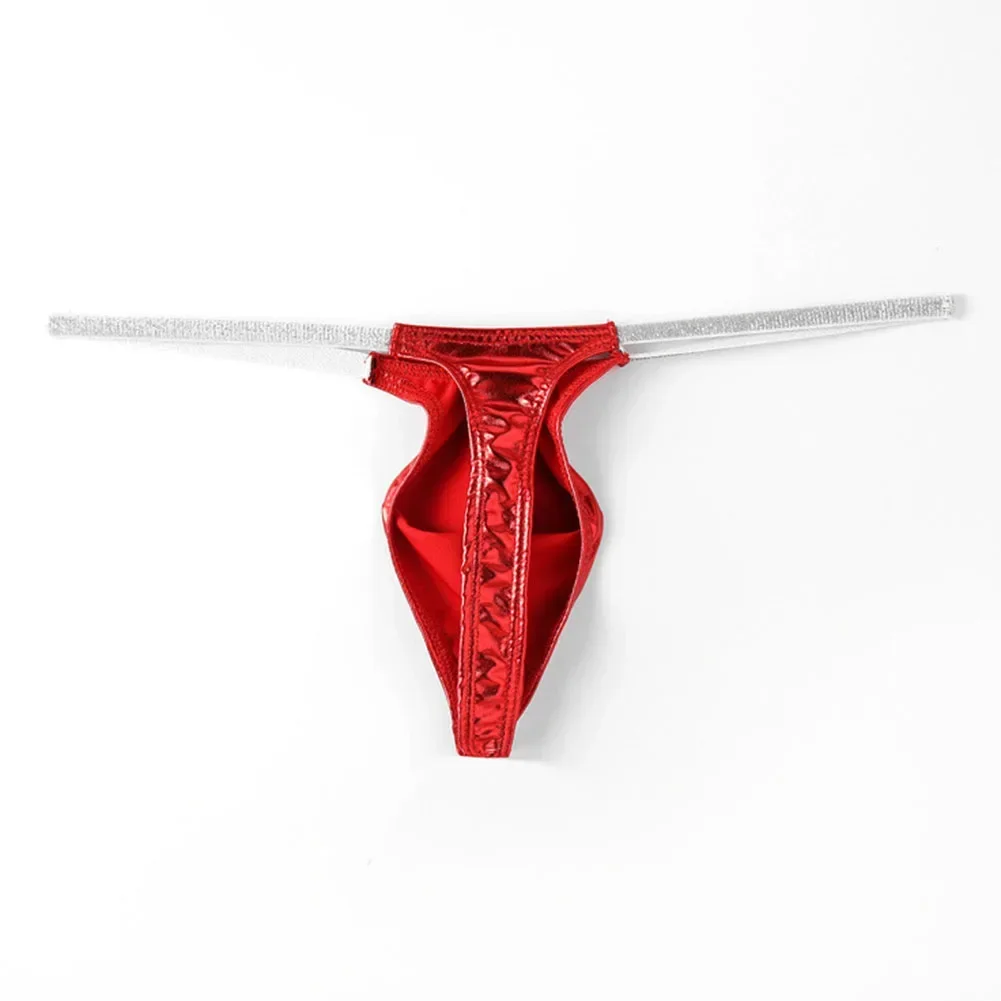 Leisure Attire Average Size Mens Underwear Low Waist Shiny T-back Underwear Mini Underwear Mini G-Strings Shiny Fabric
Leisure Attire Average Size Mens Underwear Low Waist Shiny T-back Underwear Mini Underwear Mini G-Strings Shiny Fabric