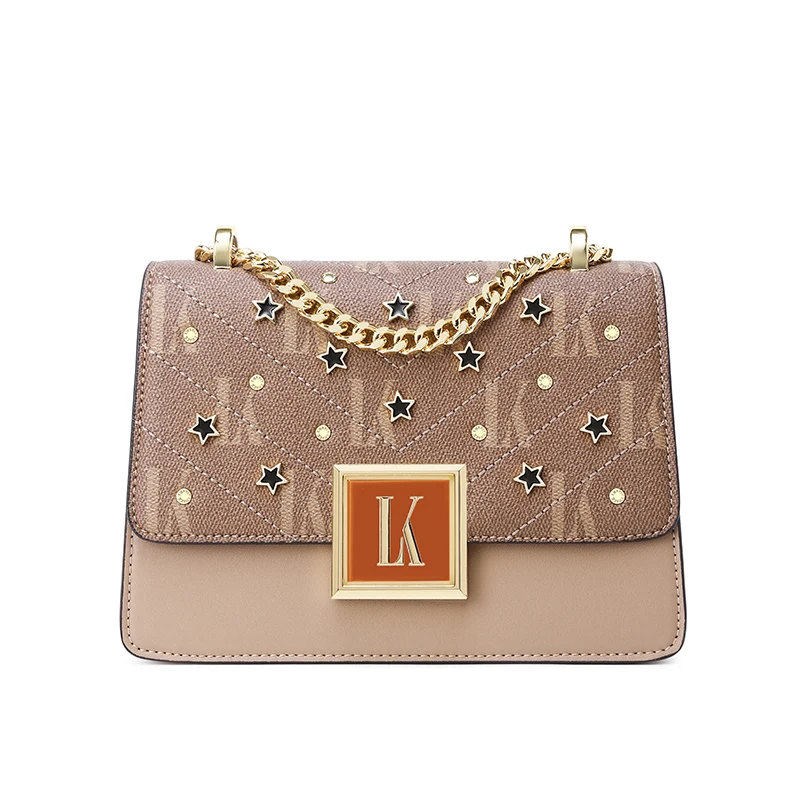 High Quality Fashion Rivet Small Chain Single Shoulder bags for Women Messenger Tote Bags Fashion Crossbody Ladies Handbags
High Quality Fashion Rivet Small Chain Single Shoulder bags for Women Messenger Tote Bags Fashion Crossbody Ladies Handbags