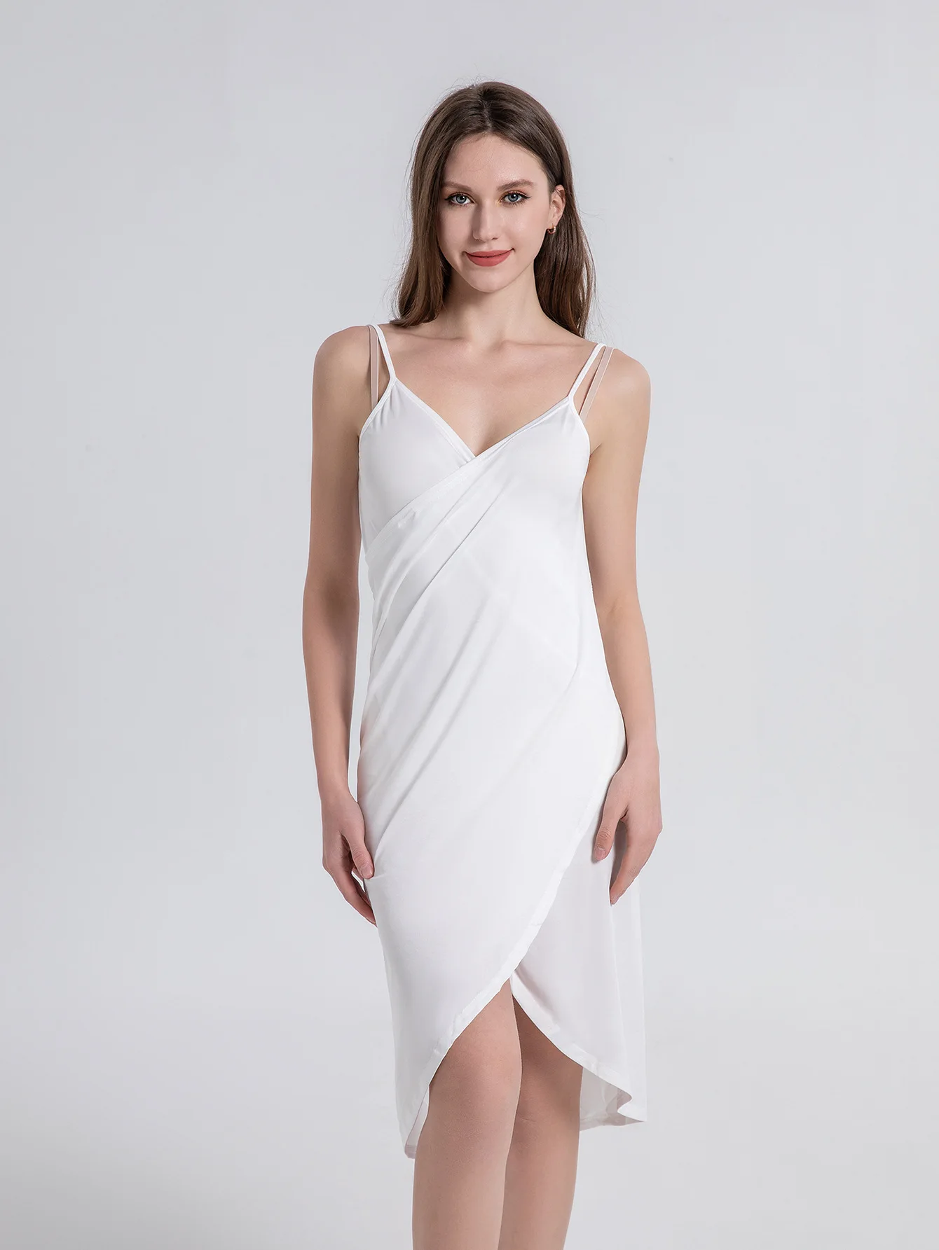 2024 New Style Solid Color Sexy Suspender Dress Short Skirt Women Beach Skirt Holiday Fashion
2024 New Style Solid Color Sexy Suspender Dress Short Skirt Women Beach Skirt Holiday Fashion