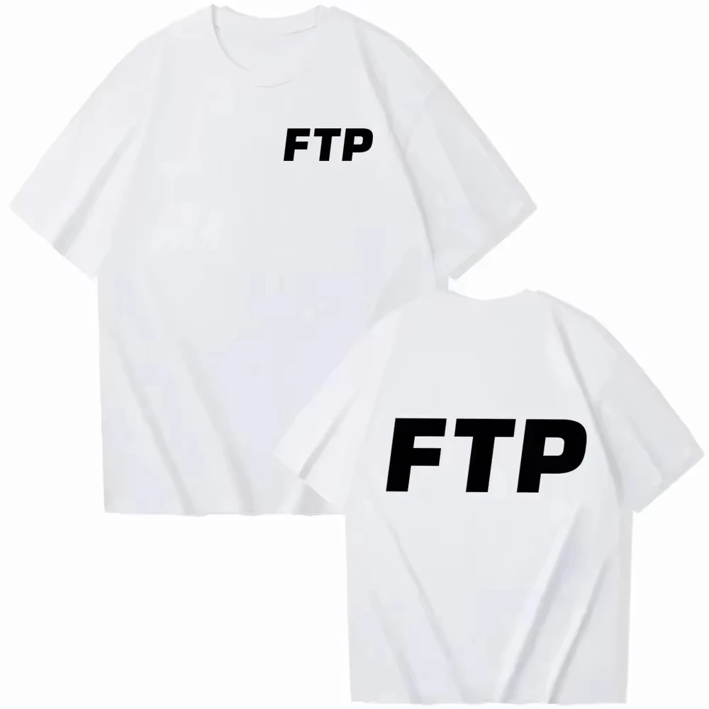 2025 Ftp Printed T-shirts Men's and Women's Harajuku Rap Styles Music Round Neck Short Sleeve Casual Loose Clothes
2025 Ftp Printed T-shirts Men's and Women's Harajuku Rap Styles Music Round Neck Short Sleeve Casual Loose Clothes