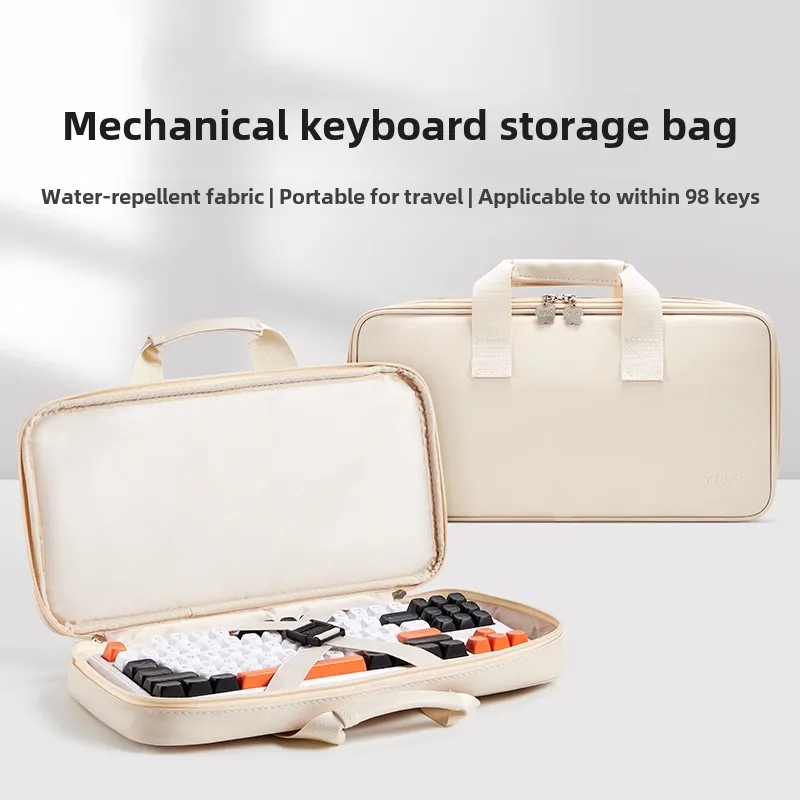 Mechanical keyboard storage bag 75/87/98 with column mouse keyboard bag protective bag
Mechanical keyboard storage bag 75/87/98 with column mouse keyboard bag protective bag
