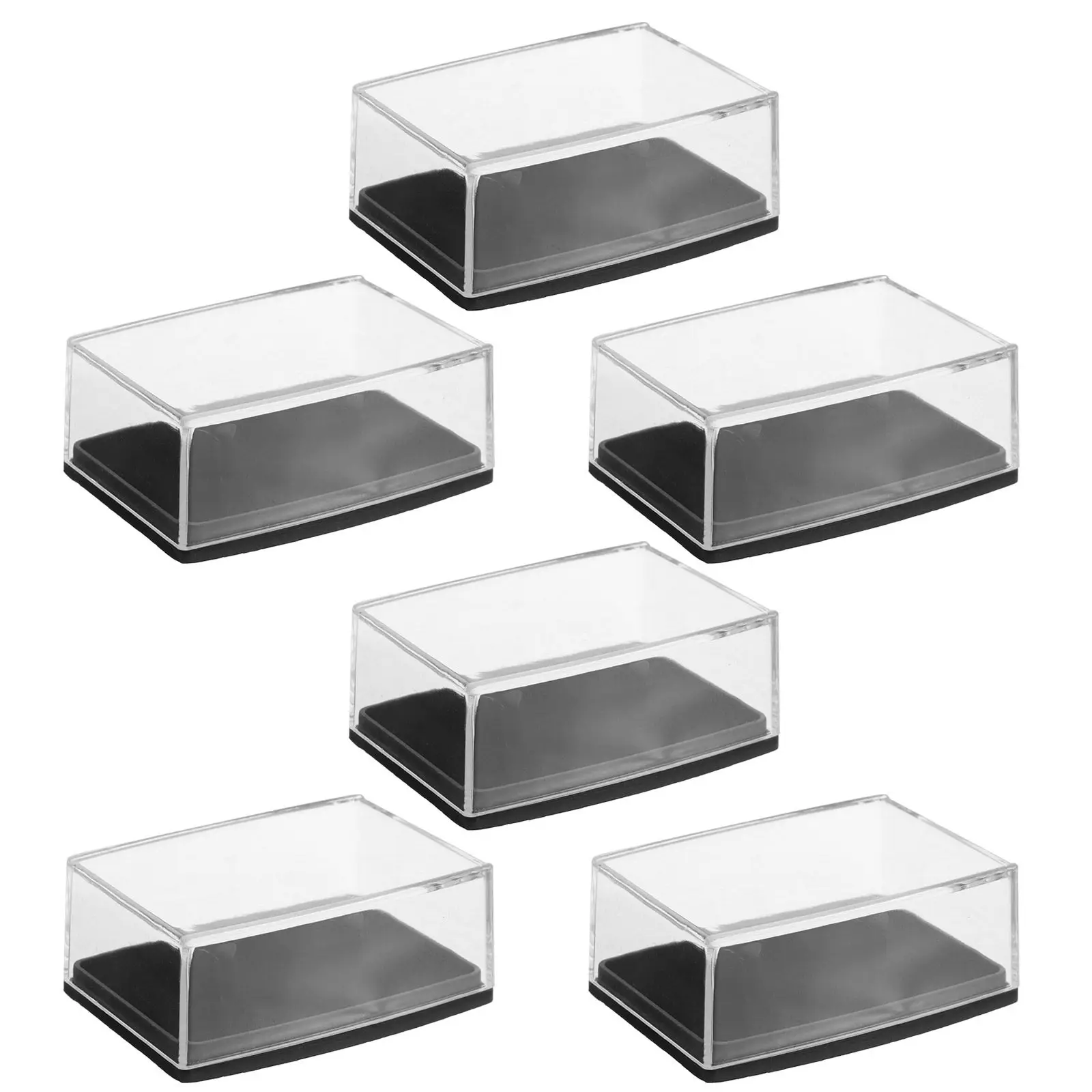 Набор из 6 прозрачных коробочек для запонок: современный контейнер для мужских украшений, подарочная коробка для хранения аксессуаров, органайзер для колец и брошей, маленький размер
Набор из 6 прозрачных коробочек для запонок: современный контейнер для мужских украшений, подарочная коробка для хранения аксессуаров, органайзер для колец и брошей, маленький размер