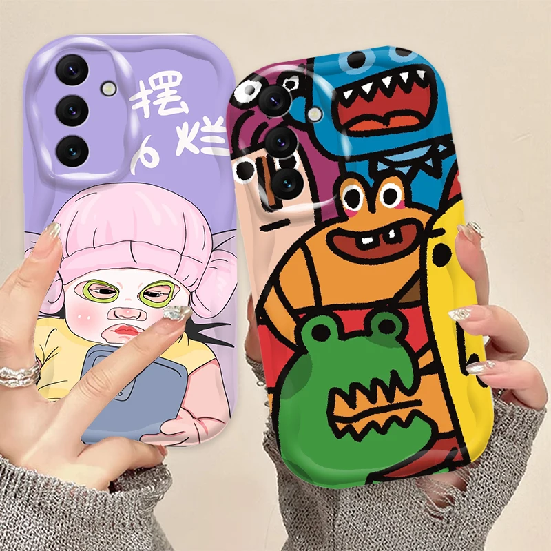 Cute Cartoon Girl Rabbit For Samsung A55 A54 A53 A52 A35 A34 A33 A32 A25 A24 A23 A22 A21S A15 A13 A14 5G Wave Oil Funda
Cute Cartoon Girl Rabbit For Samsung A55 A54 A53 A52 A35 A34 A33 A32 A25 A24 A23 A22 A21S A15 A13 A14 5G Wave Oil Funda