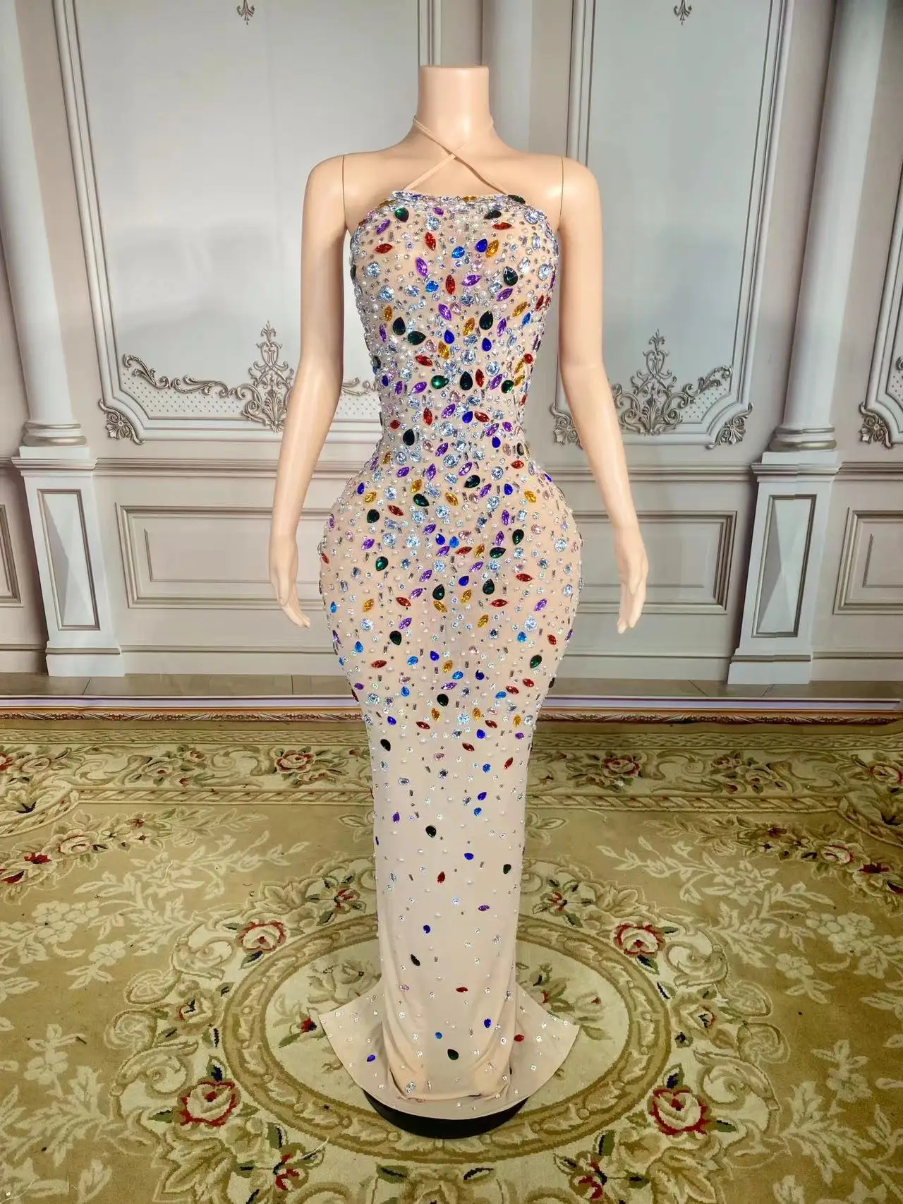 Colorful Rhinestone Mesh Gloves Shining Crystal Short Gloves Nightclub Party Outfit Stage Performance Show Accessories 
Colorful Rhinestone Mesh Gloves Shining Crystal Short Gloves Nightclub Party Outfit Stage Performance Show Accessories