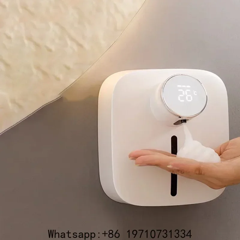 Inductive smart soap dispenser waterproof USB charging wall mounted small foam mobile phone washing bathroom supplies 300ml
Inductive smart soap dispenser waterproof USB charging wall mounted small foam mobile phone washing bathroom supplies 300ml