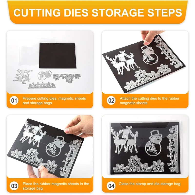ABRB-60Pcs Magnetic Sheets For Dies Storage, With Rubber Magnet Sheet, Die Cut Storage Essential Set For Die Cutting
ABRB-60Pcs Magnetic Sheets For Dies Storage, With Rubber Magnet Sheet, Die Cut Storage Essential Set For Die Cutting