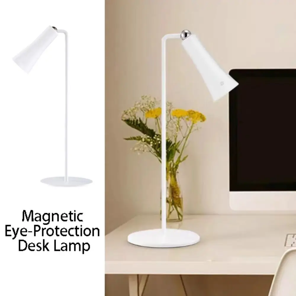 Indinite Dimming Magnetic Desk Lamp Stepless Dimming 3 Modes LED Lamp Soft Light Touch Control USB Rechargeable Lamp Bedroom
Indinite Dimming Magnetic Desk Lamp Stepless Dimming 3 Modes LED Lamp Soft Light Touch Control USB Rechargeable Lamp Bedroom