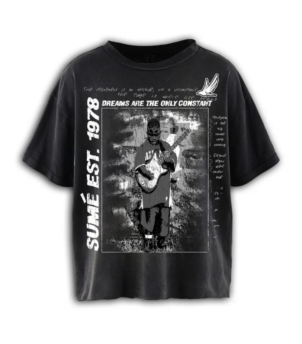 Vintage Washed TShirt Women Summer Hip Hop Streetwear T-shirt Sumé "Dreams" Tee Shirts Cotton Casual Short Sleeve Tshirt Tops
Vintage Washed TShirt Women Summer Hip Hop Streetwear T-shirt Sumé "Dreams" Tee Shirts Cotton Casual Short Sleeve Tshirt Tops