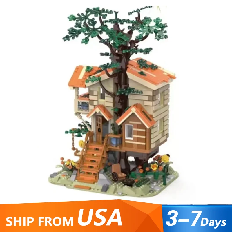 1711PCS MOC Four Seasons Treehouse Building Blocks Creative City Serice Forest House Modular Model Assembly Bricks Toys Kid Gift
1711PCS MOC Four Seasons Treehouse Building Blocks Creative City Serice Forest House Modular Model Assembly Bricks Toys Kid Gift