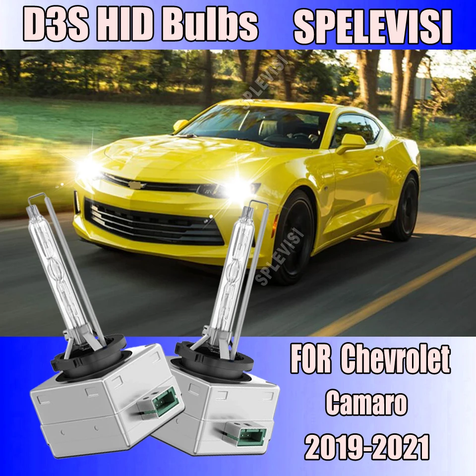 2x 6000K Lamp 4500LM Xenon Headlights HID D3S Car Bulb Headlamp For Chevrolet Camaro 2019 2020 2021
2x 6000K Lamp 4500LM Xenon Headlights HID D3S Car Bulb Headlamp For Chevrolet Camaro 2019 2020 2021