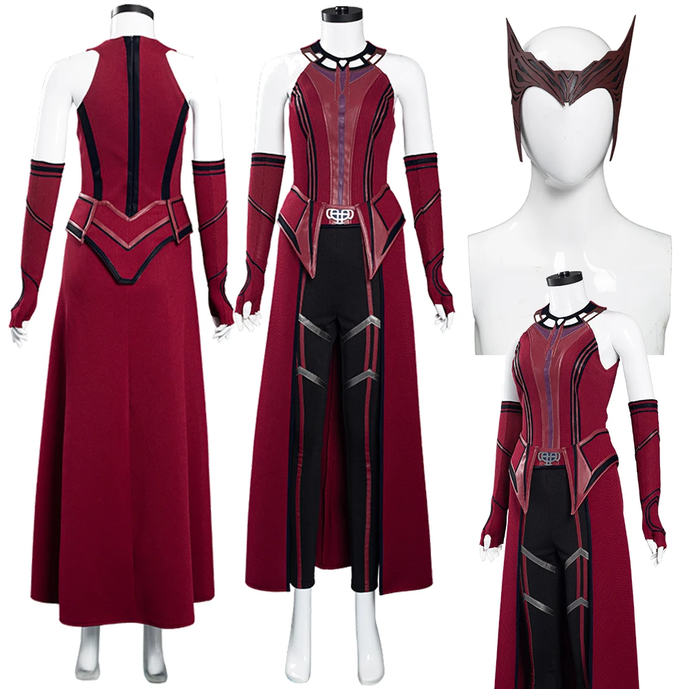 Scarlet Witch Cosplay Women Movie Wanda Costume Female SuperheroBattle Suits Clothing Outfit Girl Female Halloween Carnival Suit
Scarlet Witch Cosplay Women Movie Wanda Costume Female SuperheroBattle Suits Clothing Outfit Girl Female Halloween Carnival Suit
