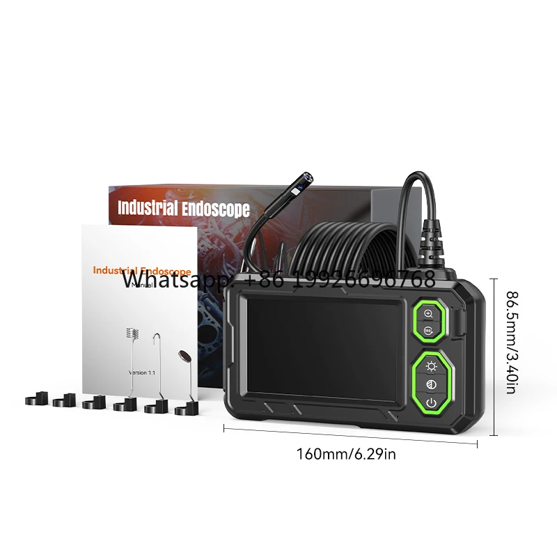 G45-M Portable Vehicle Inspection Camera Industrial Endoscope Waterproof 4.3Inch 1080P Pipe Inspect Borescope Engine Diagnosis
G45-M Portable Vehicle Inspection Camera Industrial Endoscope Waterproof 4.3Inch 1080P Pipe Inspect Borescope Engine Diagnosis