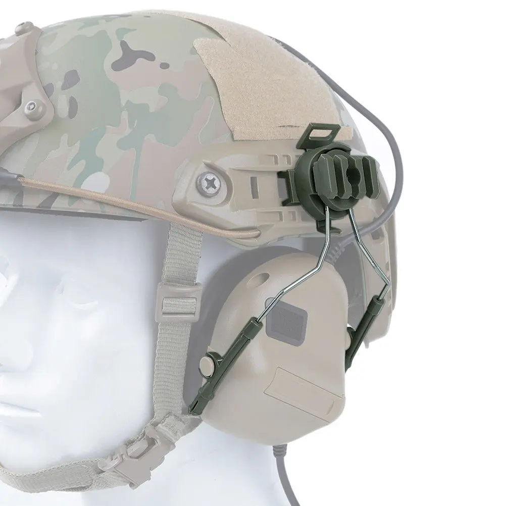 Fast Rail Adapter Green Military Headphone Outdoor Shooting Comtac Headset Rail Accessory
Fast Rail Adapter Green Military Headphone Outdoor Shooting Comtac Headset Rail Accessory