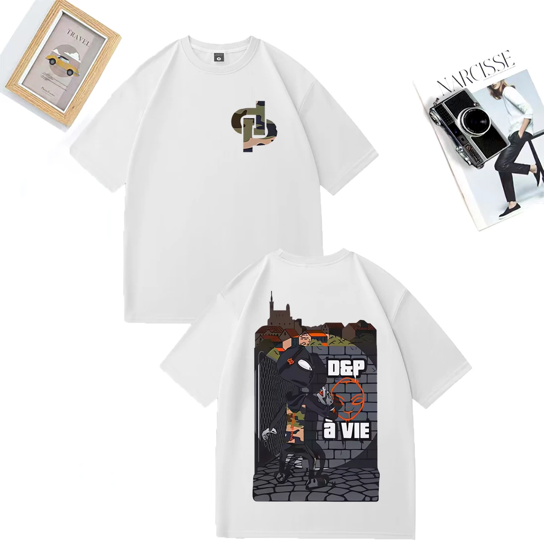 Rapper Jul D&p A Vie Album NEW Tour Merch T Shirts Men Women Clothing Fashion Hip Hop T-shirt Cotton Short Sleeve T-shirts Tops
Rapper Jul D&p A Vie Album NEW Tour Merch T Shirts Men Women Clothing Fashion Hip Hop T-shirt Cotton Short Sleeve T-shirts Tops