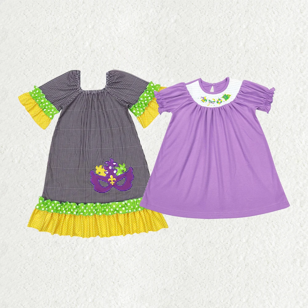 Черное клетчатое платье до колена с рюшами и рюшами для братьев и братьев Марди Гра, фиолетовое клетчатое платье с короткими рукавами и копченостями
Черное клетчатое платье до колена с рюшами и рюшами для братьев и братьев Марди Гра, фиолетовое клетчатое платье с короткими рукавами и копченостями