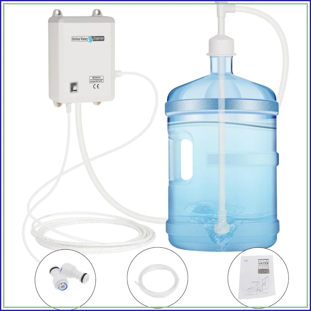 110V Electric Water Dispenser Pump for 5 Gallon Bottle, Single Inlet Quiet for Refrigerator, Kitchen, Coffee Tea Maker
110V Electric Water Dispenser Pump for 5 Gallon Bottle, Single Inlet Quiet for Refrigerator, Kitchen, Coffee Tea Maker