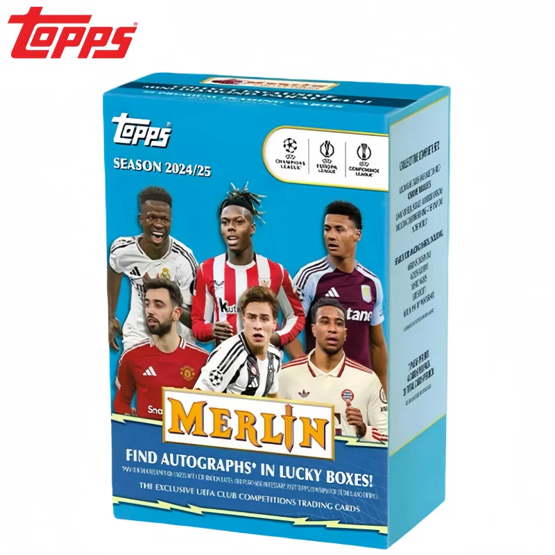 2024-25 Hot Sale Original Topps Chrome Merlin UCC Limited Edition Collectible Soccer Trading Cards Official Cards Birthday Gifts
2024-25 Hot Sale Original Topps Chrome Merlin UCC Limited Edition Collectible Soccer Trading Cards Official Cards Birthday Gifts