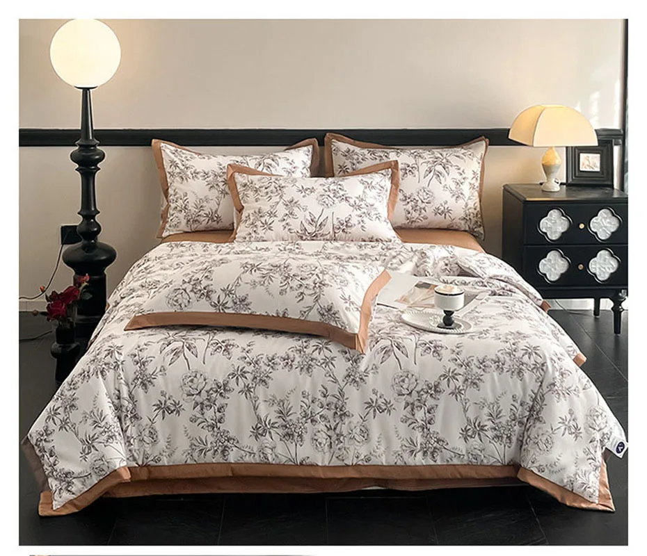 Summer Thin Quilt Modern Printed Quilt Bedspread Double Bed Thin Quilt Breathable Comfortable Air Conditioner Quilt Bedding
Summer Thin Quilt Modern Printed Quilt Bedspread Double Bed Thin Quilt Breathable Comfortable Air Conditioner Quilt Bedding