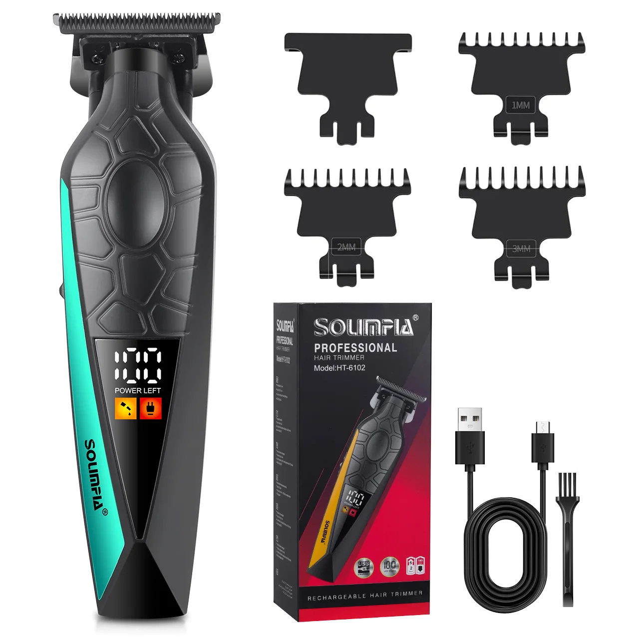 Professional 6500 RPM Electric Hair Clipper with LCD Display 0 Cutting Length Blade for Precision Barber Shaving
Professional 6500 RPM Electric Hair Clipper with LCD Display 0 Cutting Length Blade for Precision Barber Shaving