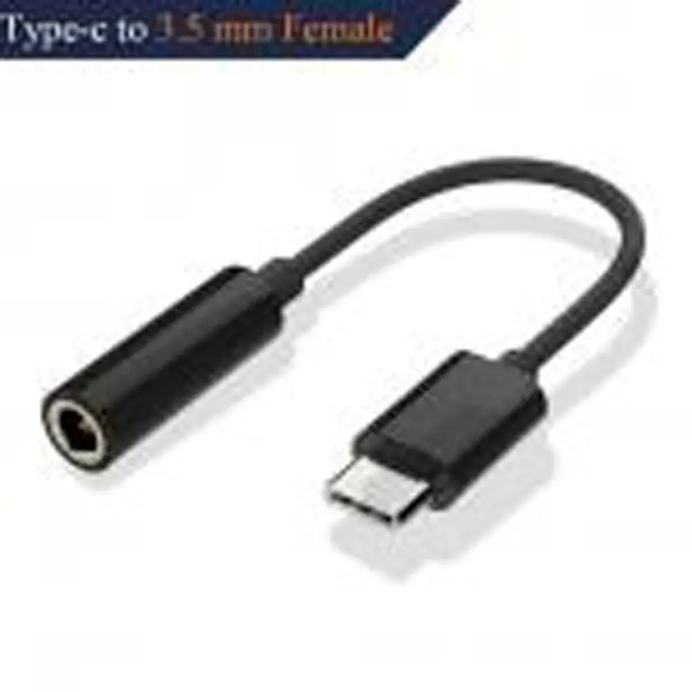Black Aux Audio Adapter Headset Conversion Plug Mic Connector Cable Audio Jack Adapter Headphone Converter Type C To 3.5mm
Black Aux Audio Adapter Headset Conversion Plug Mic Connector Cable Audio Jack Adapter Headphone Converter Type C To 3.5mm