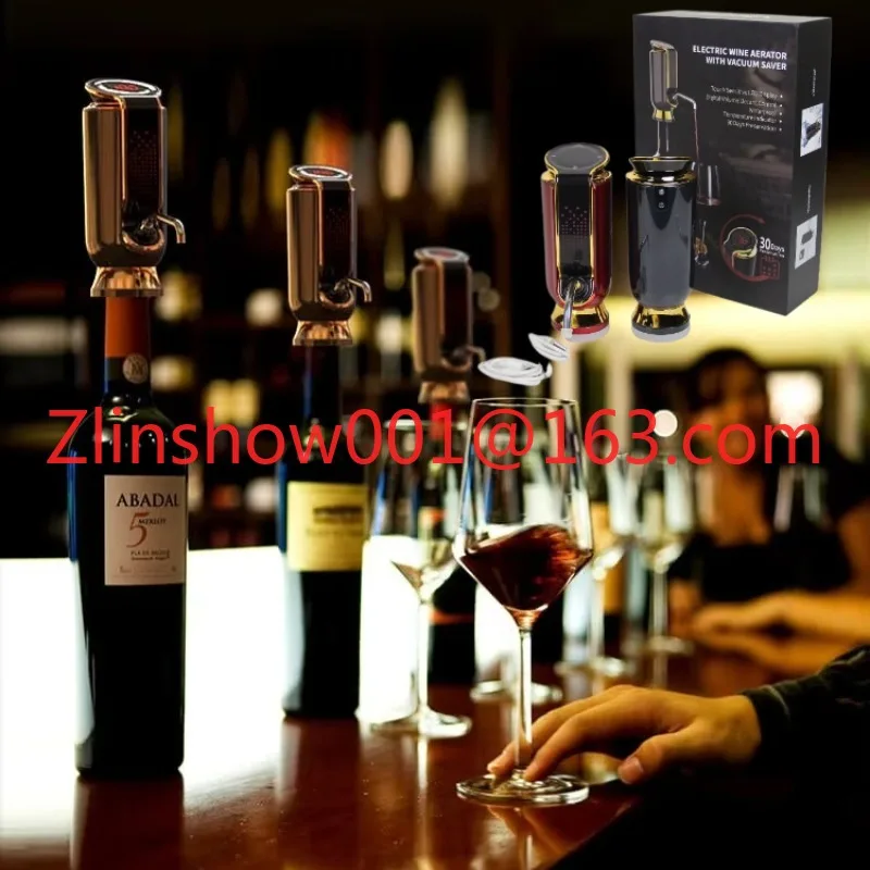 Электрический аэратор и вакуумный дозатор для вина SB-9810 с функцией сохранения свежести до 10 дней
Электрический аэратор и вакуумный дозатор для вина SB-9810 с функцией сохранения свежести до 10 дней
