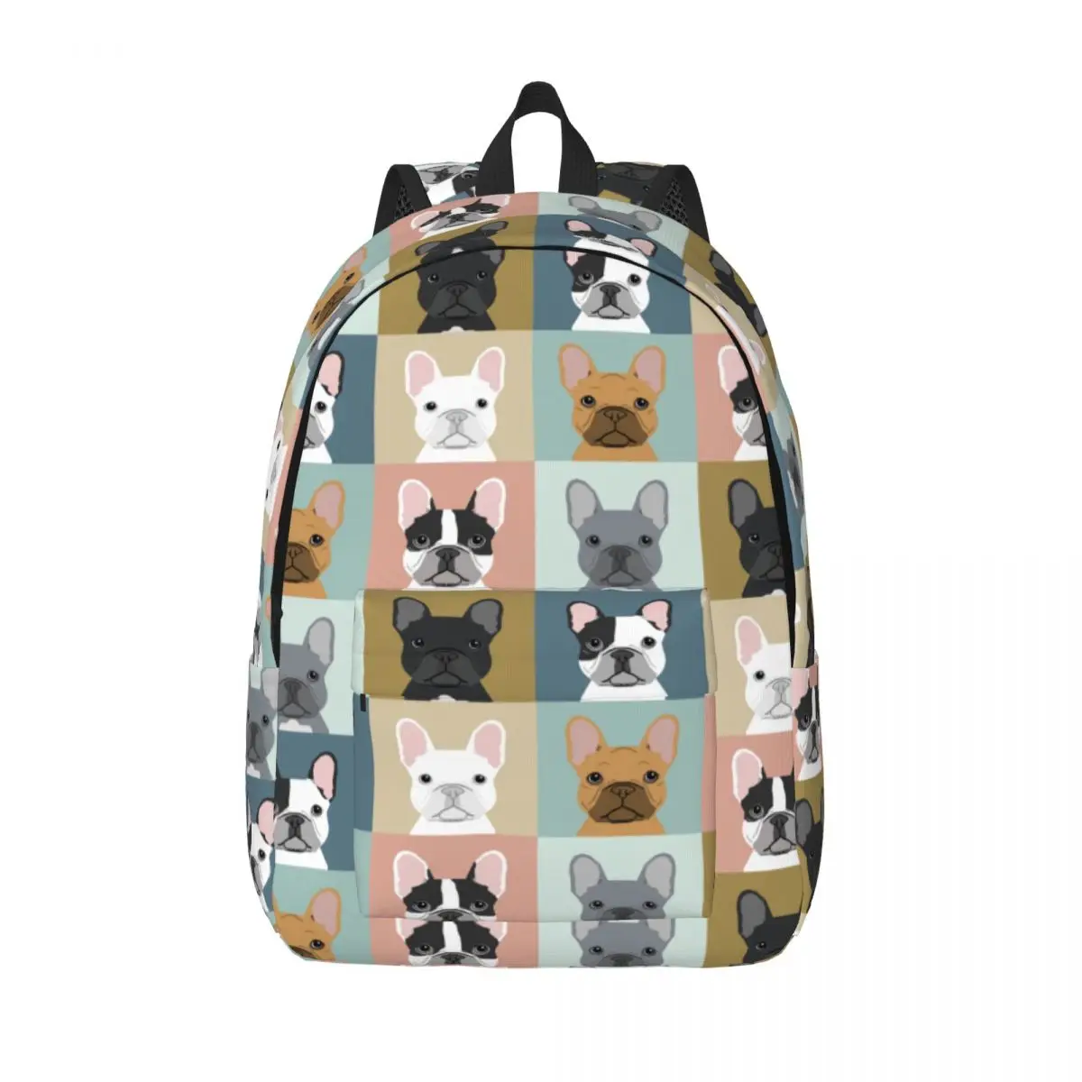 French Bulldog Backpack Elementary High College School Student Dog Bookbag Men Women Canvas Daypack Durable
French Bulldog Backpack Elementary High College School Student Dog Bookbag Men Women Canvas Daypack Durable