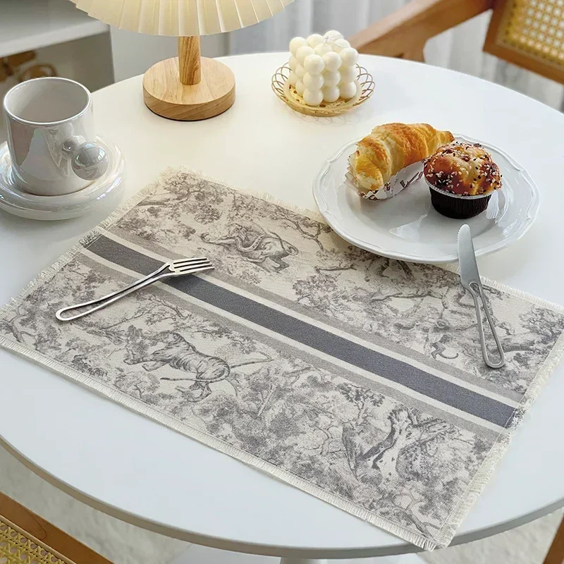 INS Wind Cotton Linen Restaurant Table Mat Mat Imitation Water Insulation Decoration Mat Plate Mat Decoration Anti Fouling
INS Wind Cotton Linen Restaurant Table Mat Mat Imitation Water Insulation Decoration Mat Plate Mat Decoration Anti Fouling