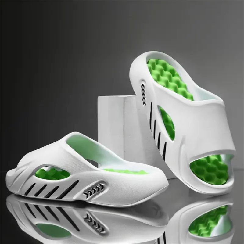 Men's Slippers EVA Non-slip Slides Fashion Slippers Breathable Men's Slides Casual Sandals Outdoor Indoor Shoes Larger size
Men's Slippers EVA Non-slip Slides Fashion Slippers Breathable Men's Slides Casual Sandals Outdoor Indoor Shoes Larger size
