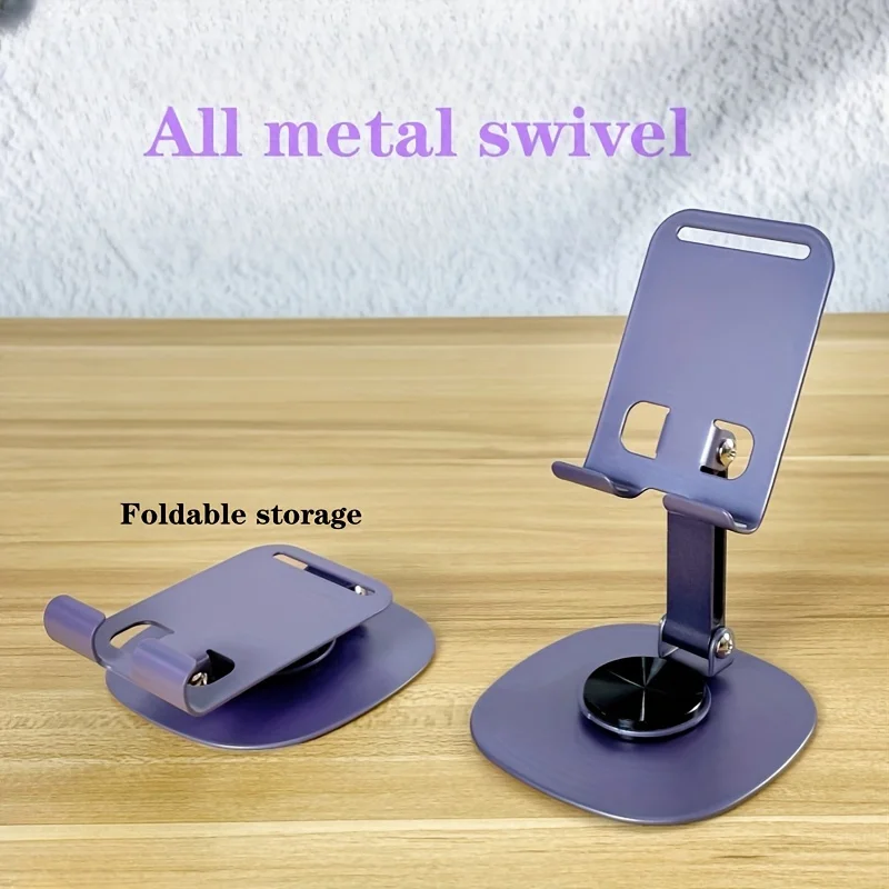 Lazy desktop phone holder -360 ° rotating lazy desktop holder, adjustable folding design, compact and lightweight design,
Lazy desktop phone holder -360 ° rotating lazy desktop holder, adjustable folding design, compact and lightweight design,