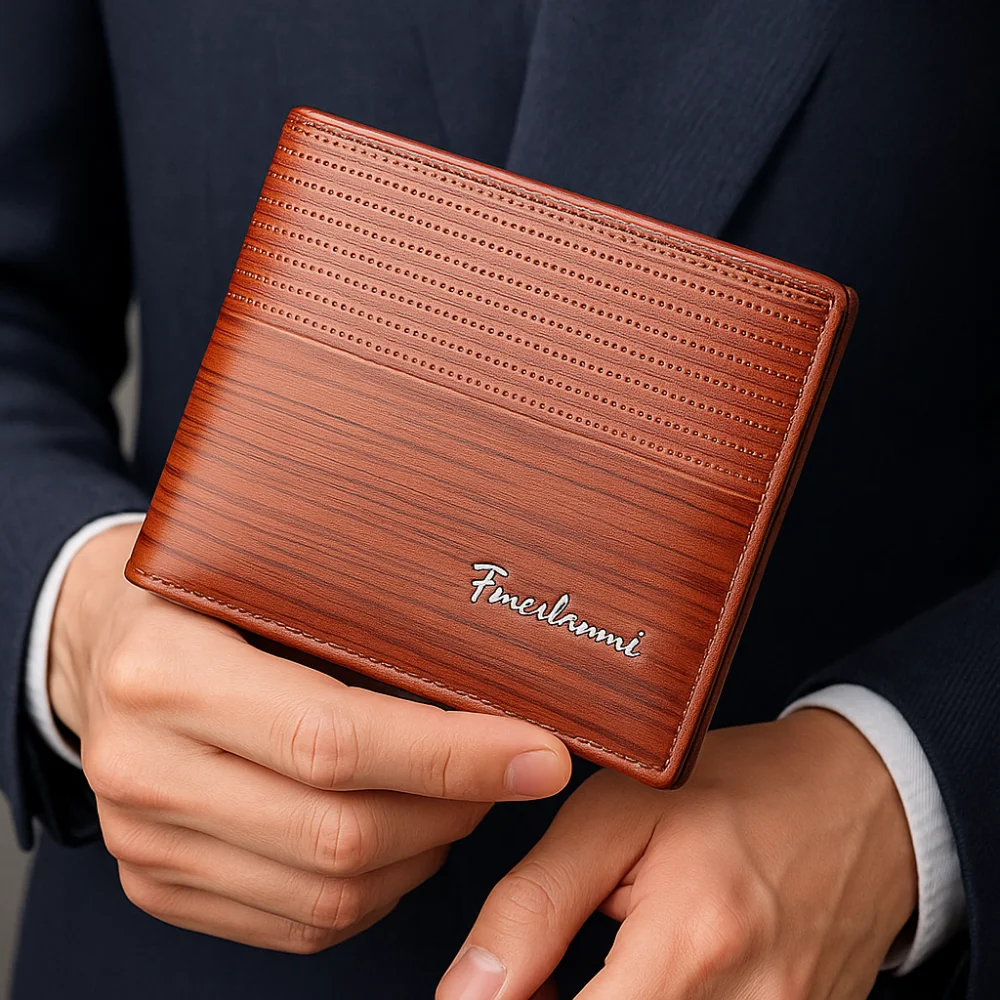Luxury Classic Men's Short Wallet Business Pu Leather Male Bifold Wallets Casual Solid Color Credit Card Holder Male
Luxury Classic Men's Short Wallet Business Pu Leather Male Bifold Wallets Casual Solid Color Credit Card Holder Male