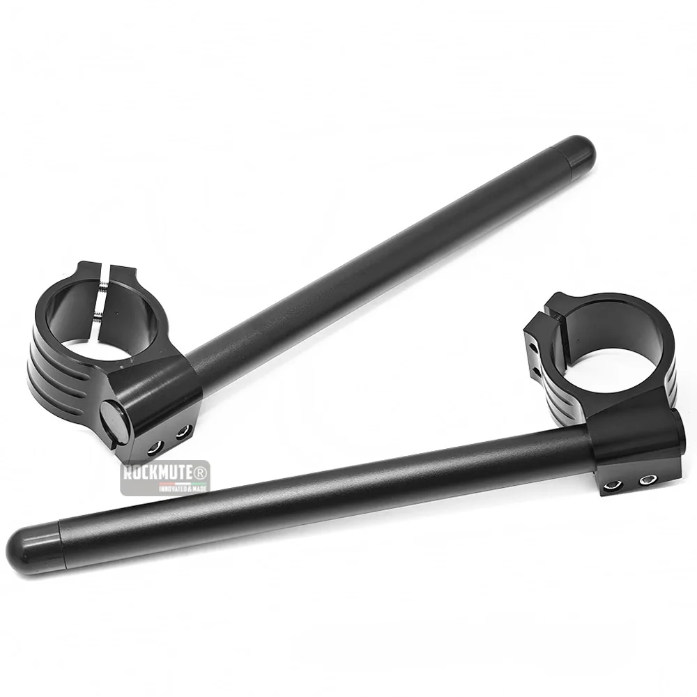 52mm Fork Clip-On Handlebar For Triumph Speed Triple 07-18 / KAWASAKI ZX7R 91-03 ZX9R 94-97 Universal Motorbike Split Handle Bar
52mm Fork Clip-On Handlebar For Triumph Speed Triple 07-18 / KAWASAKI ZX7R 91-03 ZX9R 94-97 Universal Motorbike Split Handle Bar