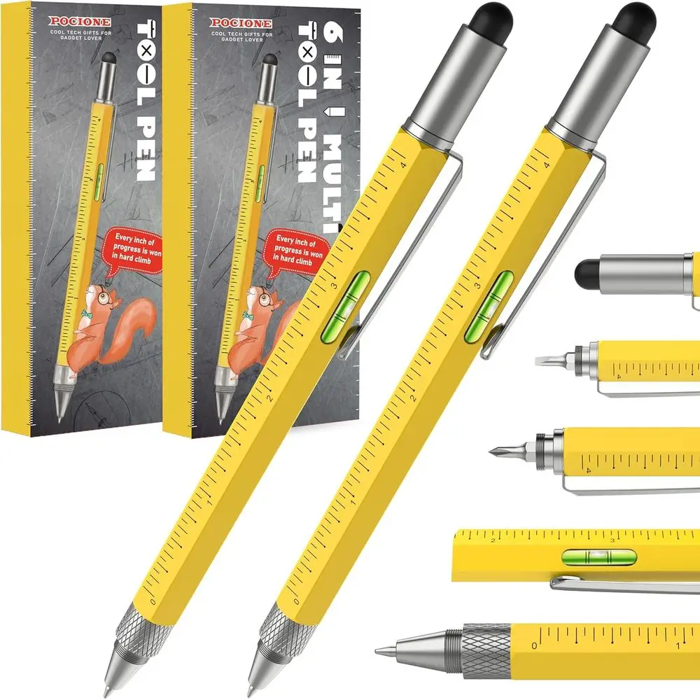 Unique Multi-Tool Pen: Perfect Gift for Dad, Son, Husband, Grandpa, or Any Man, Ideal for Everyday Carry and Special Occasions
Unique Multi-Tool Pen: Perfect Gift for Dad, Son, Husband, Grandpa, or Any Man, Ideal for Everyday Carry and Special Occasions