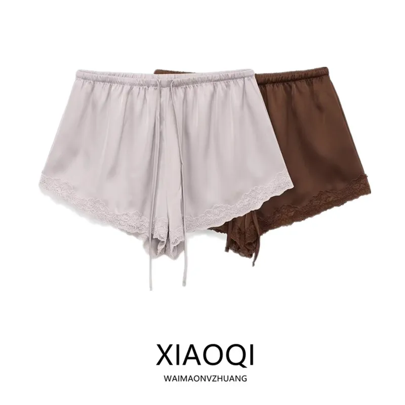 Spring 2026 Women's Fashion Shorts Lace Decorated Versatile mid Waist Quality Shorts New Arrival Ladies' Bottoms
Spring 2026 Women's Fashion Shorts Lace Decorated Versatile mid Waist Quality Shorts New Arrival Ladies' Bottoms