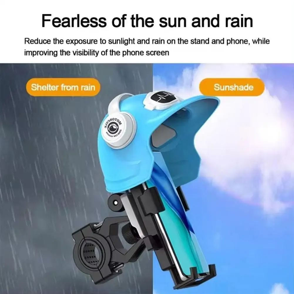 Small Helmet Mobile Phone Holder Rainproof Waterproof Umbrella Phone Accessories Bracket Navigation Motorcycle Sun Shade Bi E9X1
Small Helmet Mobile Phone Holder Rainproof Waterproof Umbrella Phone Accessories Bracket Navigation Motorcycle Sun Shade Bi E9X1