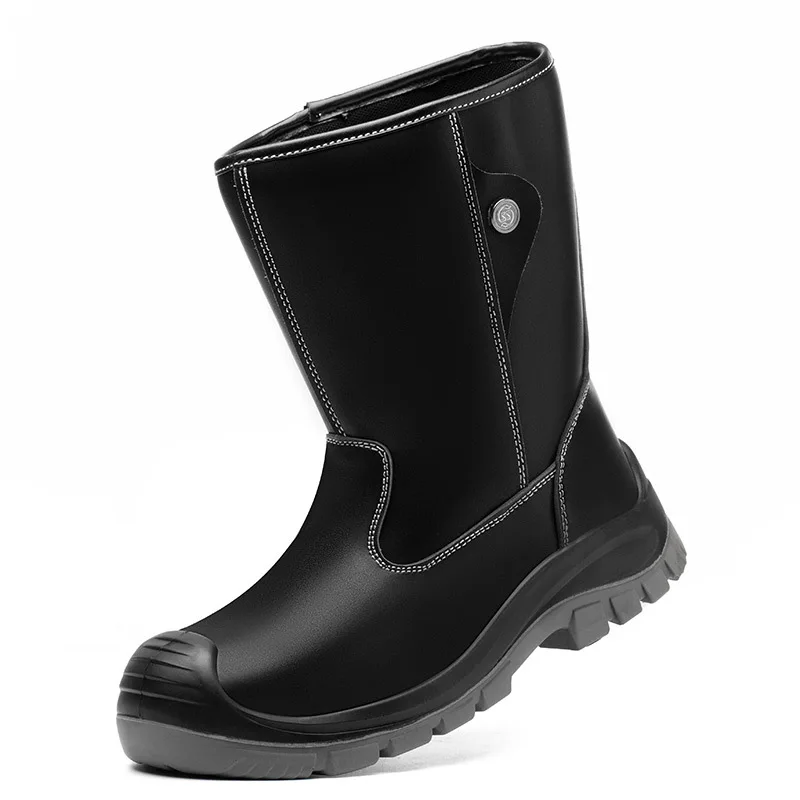 men's fashion steel toe cap safety boots soft leather work shoes tooling security high boot safe long botas worker footwear male
men's fashion steel toe cap safety boots soft leather work shoes tooling security high boot safe long botas worker footwear male